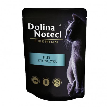 Dolina Noteci Filet Z Tuńczyka Dla Kotów Saszetka 85G