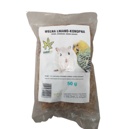 Lenkonpet Wełna Lniano-Konopna 50G