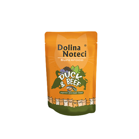 Dolina Noteci Superfood Kaczka I Wołowina Saszetka Kot 85G