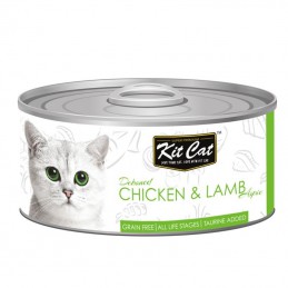 Kit Cat Chicken & Lamb (Kurczak Z Jagnięciną) [Kc-2225] 80G