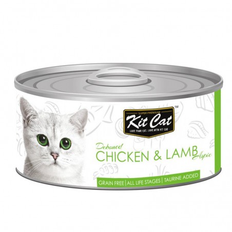 Kit Cat Chicken & Lamb (Kurczak Z Jagnięciną) [Kc-2225] 80G