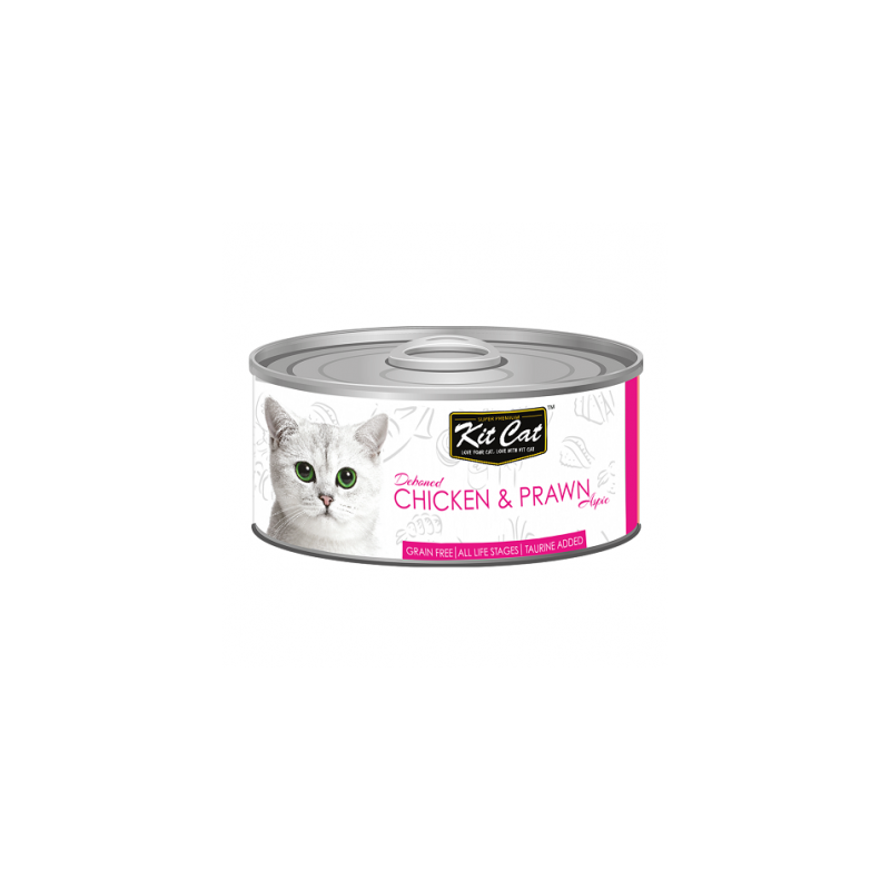 Kit Cat Chicken & Prawn (Kurczak Z Krewetkami) [Kc-2232] 80G