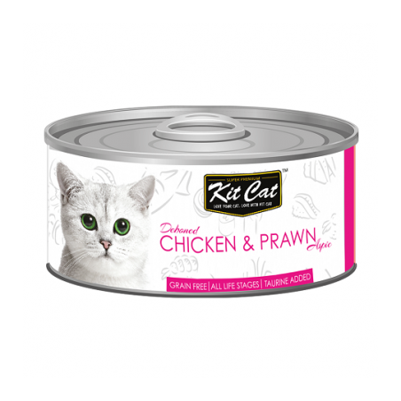 Kit Cat Chicken & Prawn (Kurczak Z Krewetkami) [Kc-2232] 80G