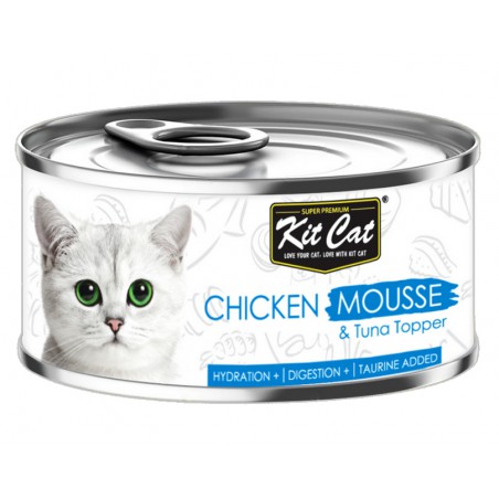 Kit Cat Chicken Mousse (Mus Z Kurczaka) [Kc-2517] 80G