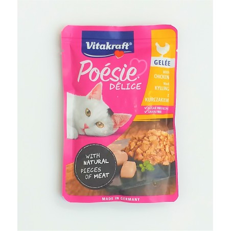 Vitakraft Poesie Delice Gelee Kurczak Saszetka Dla Kota 85G