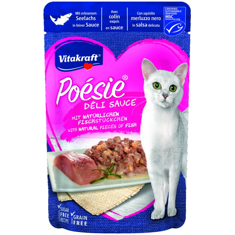 Vitakraft Poesie Deli Sauce Czarniak Saszetka Dla Kota 85G