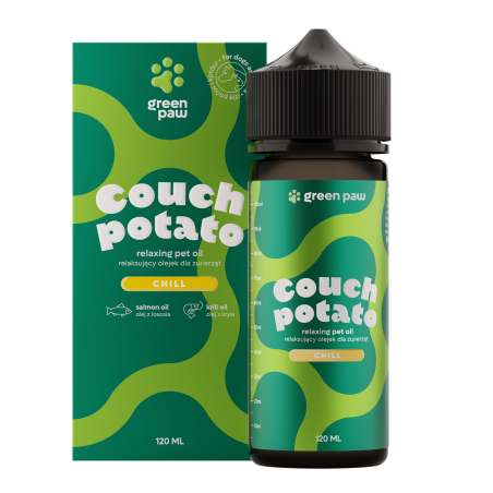 Green Paw Couch Potato Relaksujący Olejek Dla Zwierząt 120Ml