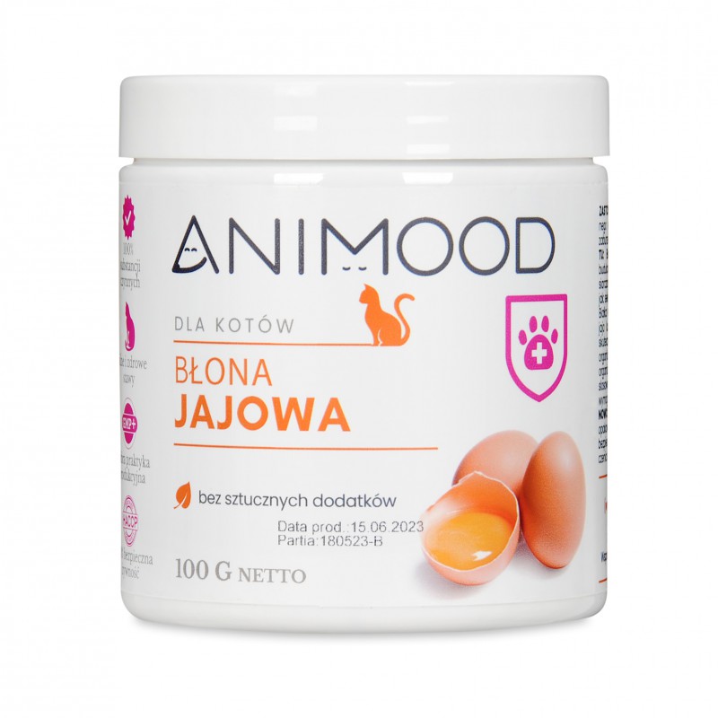 Animood Błona Jajowa Dla Kota 100G